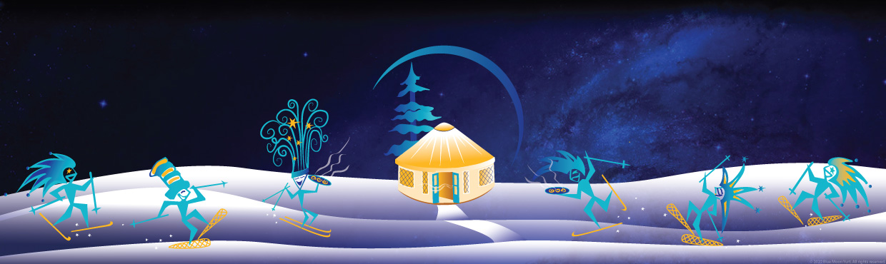 Let's Get Festive at the Blue Moon Yurt McCall, ID